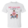 Best Mom Ever Pretty Woman Sitting Personalized Shirt