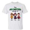 Momster Dadcula Halloween Doll Kids Personalized Shirt (Sold Individually)