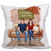 Couple Fall Season Together Since Personalized Pillow (Insert Included)