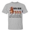 Dad Grandpa Bear And Kids Personalized Shirt