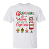 Christmas Grandma Is Mom With Frosting Personalized Shirt