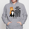 Thanks For Putting Up With Us Cat Dad Personalized Hoodie Sweatshirt