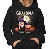 Grandma Mom And Kids Halloween Night Personalized Shirt