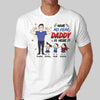 Have No Fear Dad Grandpa Here Cartoon Strong Dad Personalized Shirt