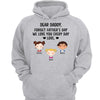 Forget Father‘s Day Cute Kid Gift For Dad Personalized Light Hoodie Sweatshirt