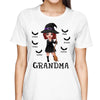 Halloween Witch Grandma Mom Doll Personalized Shirt