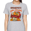 Red Truck Fall Season Pumpkin Grandma Personalized Shirt