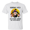 Grandma Witch Like Normal Grandma More Magical Halloween Personalized Shirt