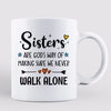 Sisters Are God‘s Way Besties Siblings Gift Personalized Mug