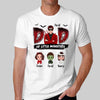 Halloween Mom Dad Of Little Monsters Doll Kid Personalized Shirt