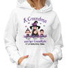 Halloween Grandma Mom Witch & Doll Kid Beautiful Thing Personalized Shirt