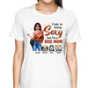 Fashion Girl Dog Mom Hate Being Sexy Personalized Shirt