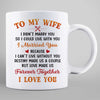 Can‘t Live Without You Couple Gift For Her Personalized Mug