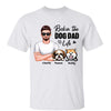 Rockin‘ The Dog Dad Life Real Man Personalized Shirt