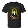 Halloween Cats Sitting On Books Personalized Shirt