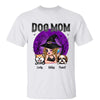 Dog Mom Pretty Woman Halloween Purple Moon Personalized Shirt