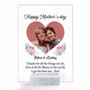 Mother And Daughter Custom Photo Gift From The Heart Personalized Acrylic Plaque