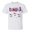 Grandma Fireworks 4th Of July Independence Day Personalized Shirt