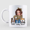 Don‘t Like Dogs Won’t Like Me Leopard Personalized Mug