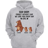 Daddy Papa Bear Forget Father‘s Day We Love You Every Day Personalized Hoodie Sweatshirt