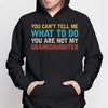 Not My Granddaughter Grandpa Funny Father‘s Day Gift Hoodie Sweatshirt