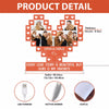 Couple Photo Collage Heart Personalized Custom Shape Photo Light Box