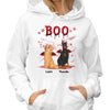 Halloween Boo Devil Sitting Dog Personalized Shirt