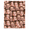 Custom Face Photo Funny Gift Personalized Fleece Blanket