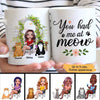 You Had Me At Meow Cat Mom Personalized Mug