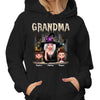 Grandma Grandkids Halloween Background Personalized Shirt