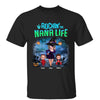 Night Halloween Rockin‘ Grandma Personalized Shirt