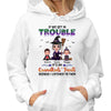 Halloween Get In Trouble Grandma And Grandkids Personalized Shirt