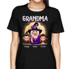 Moon Light Grandma & Doll Kid Halloween Personalized Shirt