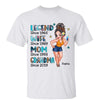 Summer Sassy Legend Wife Mom Grandma Personalized Shirt