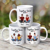 Couple Sitting Together Since Gift For Him For Her Personalized Mug