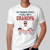 Favorite People Call Me Grandpa Real Man Personalized Shirt