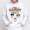 This Daddy Belongs To Retro Pattern Personalized Shirt