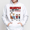 Dad Grandpa Don‘t Babysit Personalized Hoodie Sweatshirt