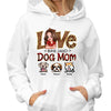 Love Being Called Dog Mom Pretty Woman Gift Personalized Shirt