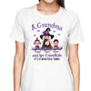 Halloween Grandma Mom Witch & Doll Kid Beautiful Thing Personalized Shirt