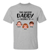 Daddy Belongs To Doll Peeking Kids Gift For Dad Grandpa Family Personalized Shirt