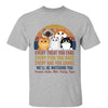 Retro Fluffy Cats Will Be Watching You Personalized Shirt