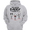 This Dad Belongs To Little Cute Kids Personalized Hoodie Sweatshirt