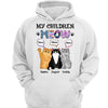 My Children Meow Colorful Pattern Personalized Shirt