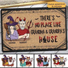 No Place Like Grandparents Halloween Personalized Doormat