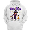 Trick Or Treat Doll Grandma Mom Auntie And Grandkids Personalized Shirt