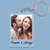 Custom Photo & Message Personalized Acrylic Keychain - Gift For Family - Gift For Him, Gift For Her