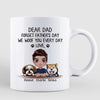Dear Dog Dad Forget Father‘s Day Gift Doll Style Personalized Mug