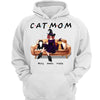 Cat Mom Colorful Halloween Personalized Shirt