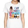 Cat Mom Summer Pretty Woman Personalized Shirt